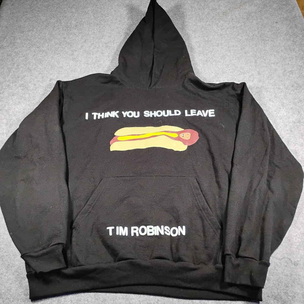 Cactus Plant Flea‎ Market I Think You Should Leave Tim Robinson Hoodie Black XXL